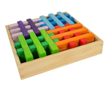 Gitterklötze bunt 12 Teile