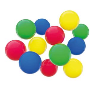 12-teiliges Kugelset (einfarbig-bunt)