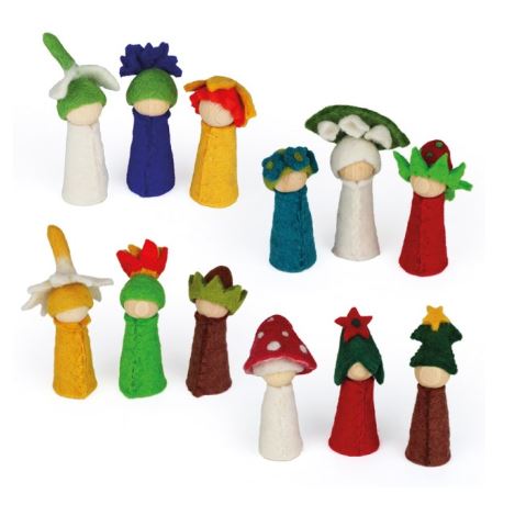 Blumenkinder F/S/H/W 12er Set