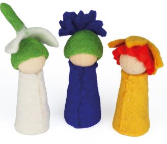 Blumenkinder Frühling 3er Set