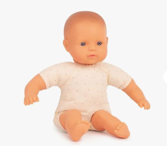 Baby Doll Caucasian Soft Body 32 cm