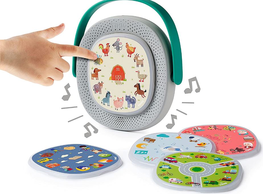 A3&: TIMIO PLAYER MIT 5 DISCS, Starter Kit Beleduc