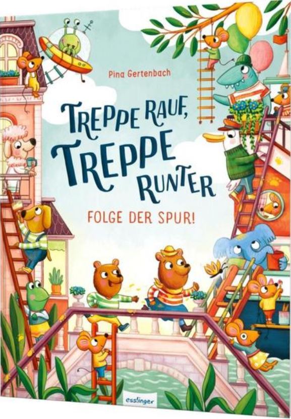 Treppe rauf, Treppe runter   Folge der Spur! Esslinger Verlag