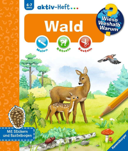 Wieso? Weshalb? Warum? aktiv-Heft: Wald Ravensburger