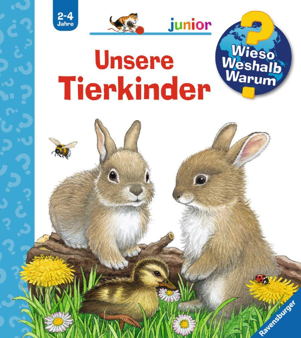 Wieso? Weshalb? Warum? junior: Unsere Tierkinder ( Ravensburger