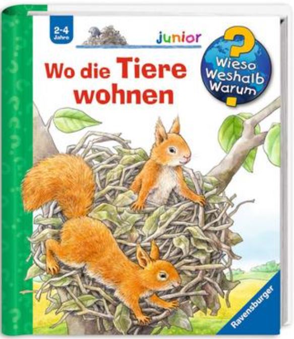 Wieso? Weshalb? Warum? junior: Wo die Tiere wohnen Ravensburger