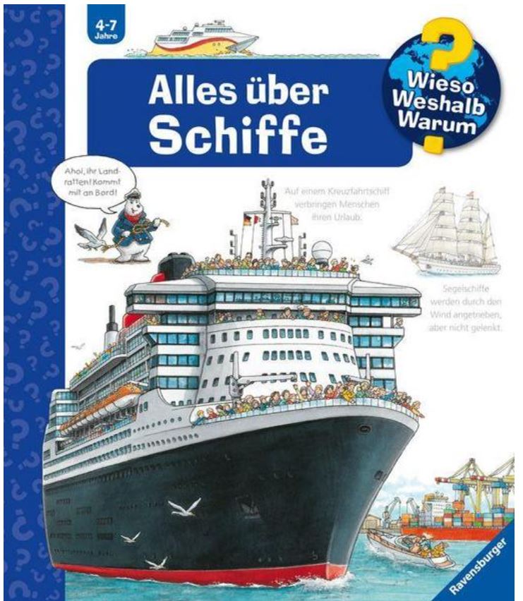 Wieso? Weshalb? Warum? Alles über Schiffe (Band 56 Ravensburger