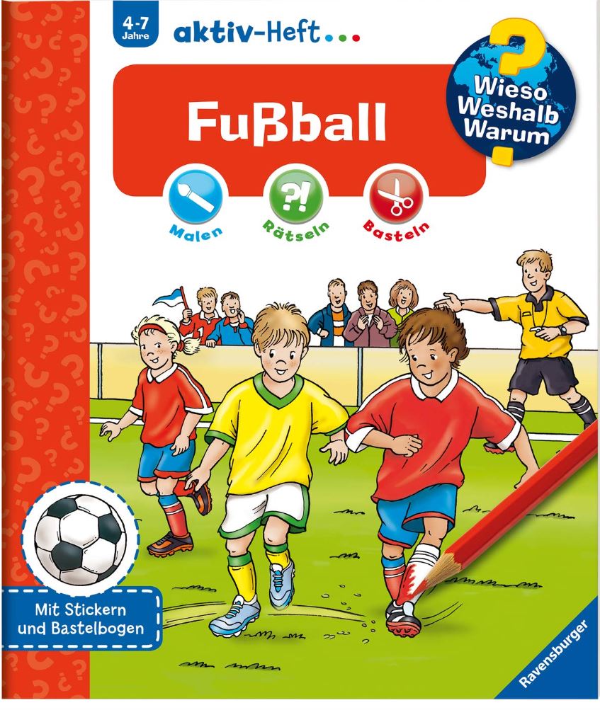 Wieso? Weshalb? Warum? aktiv-Heft: Fußball Ravensburger
