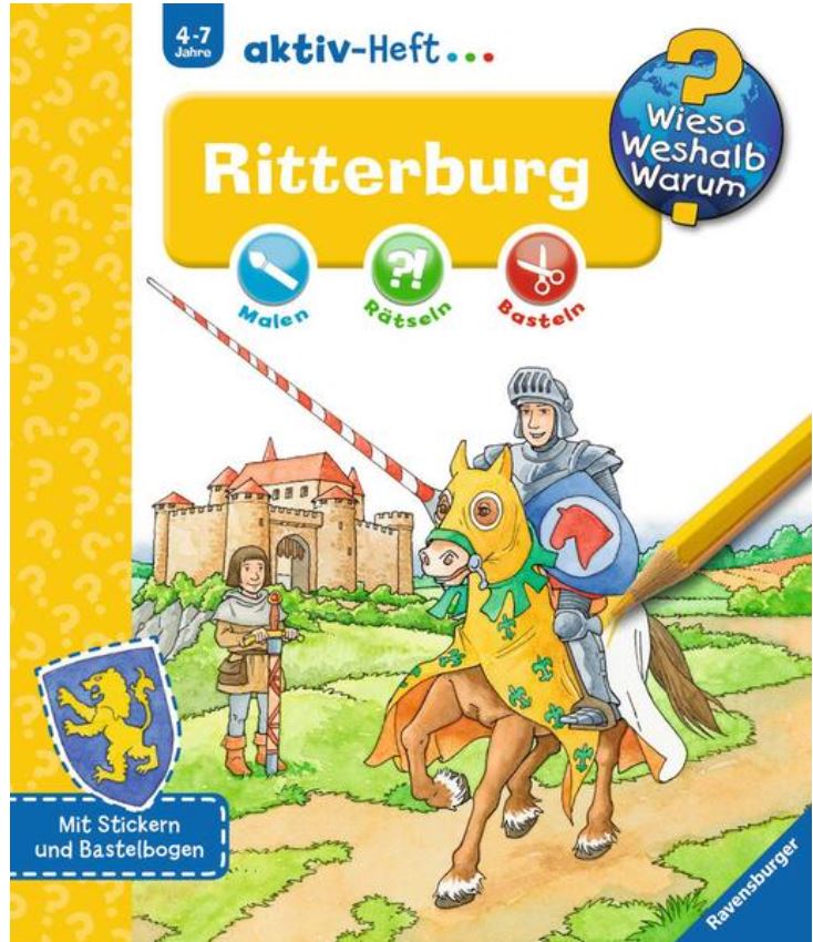 Wieso? Weshalb? Warum? aktiv-Heft: Ritterburg Ravensburger