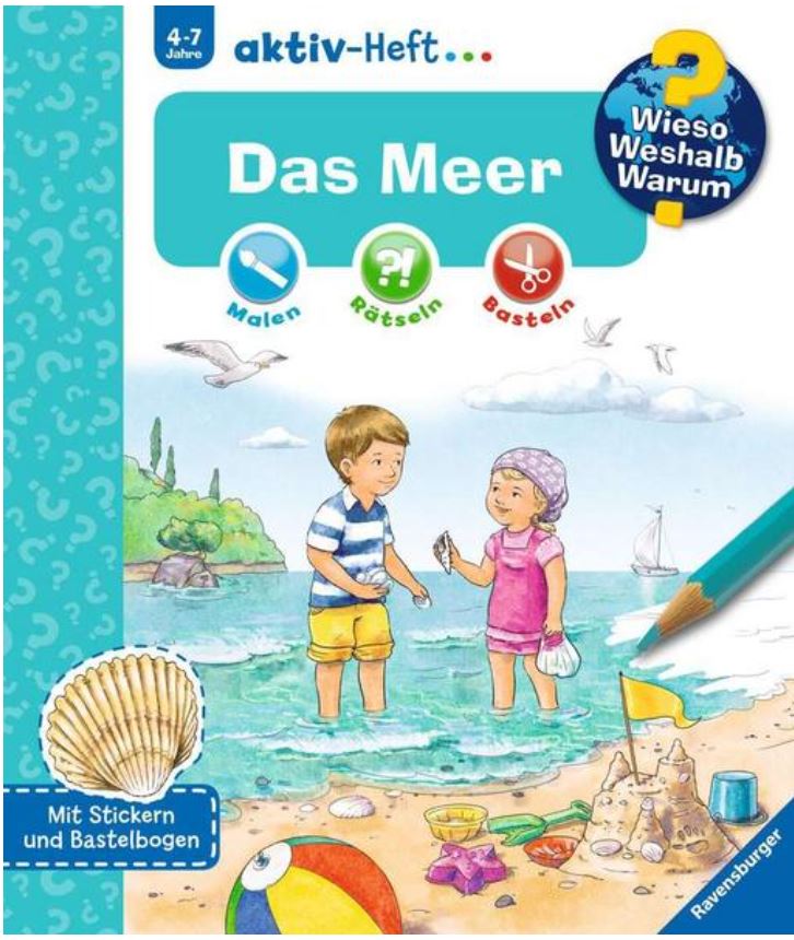 Wieso? Weshalb? Warum? aktiv-Heft: Das Meer Ravensburger