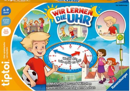 tiptoi  Wir lernen die Uhr Ravensburger