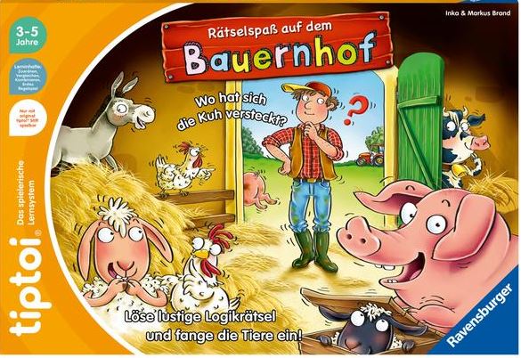 tiptoi  Rätselspaß auf dem Bauernhof Ravensburger
