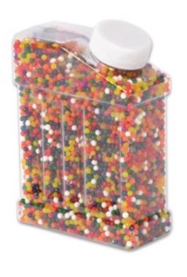 Wasserperlen, bunt, 100g