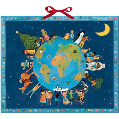 Weihnachten bei den Kindern der Welt,
Zettel-Adven Coppenrath Verlag