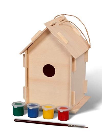 A3&: Vogelhäuschen zum Bemalen Oetinger