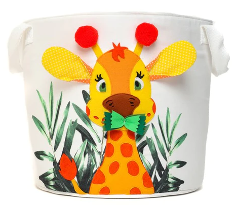 Giraffe Aufbewahrungsbox - rund Jolly Designs