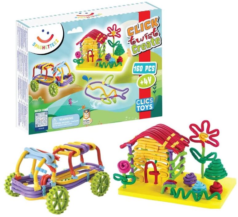 Spaghetteez 160 pcs clicstoys