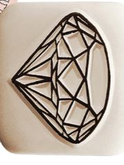 LaDot stone large diamond, LAL012 LaDot