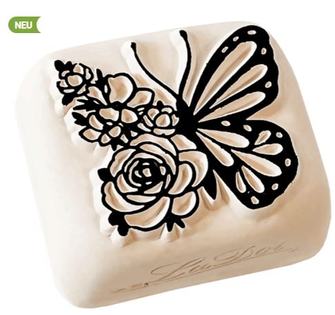 LaDot stone large rose butterfly, LAL028 LaDot