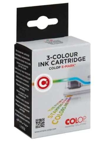 COLOP e-mark GO Tintenpatrone C2 3-farbig Colop