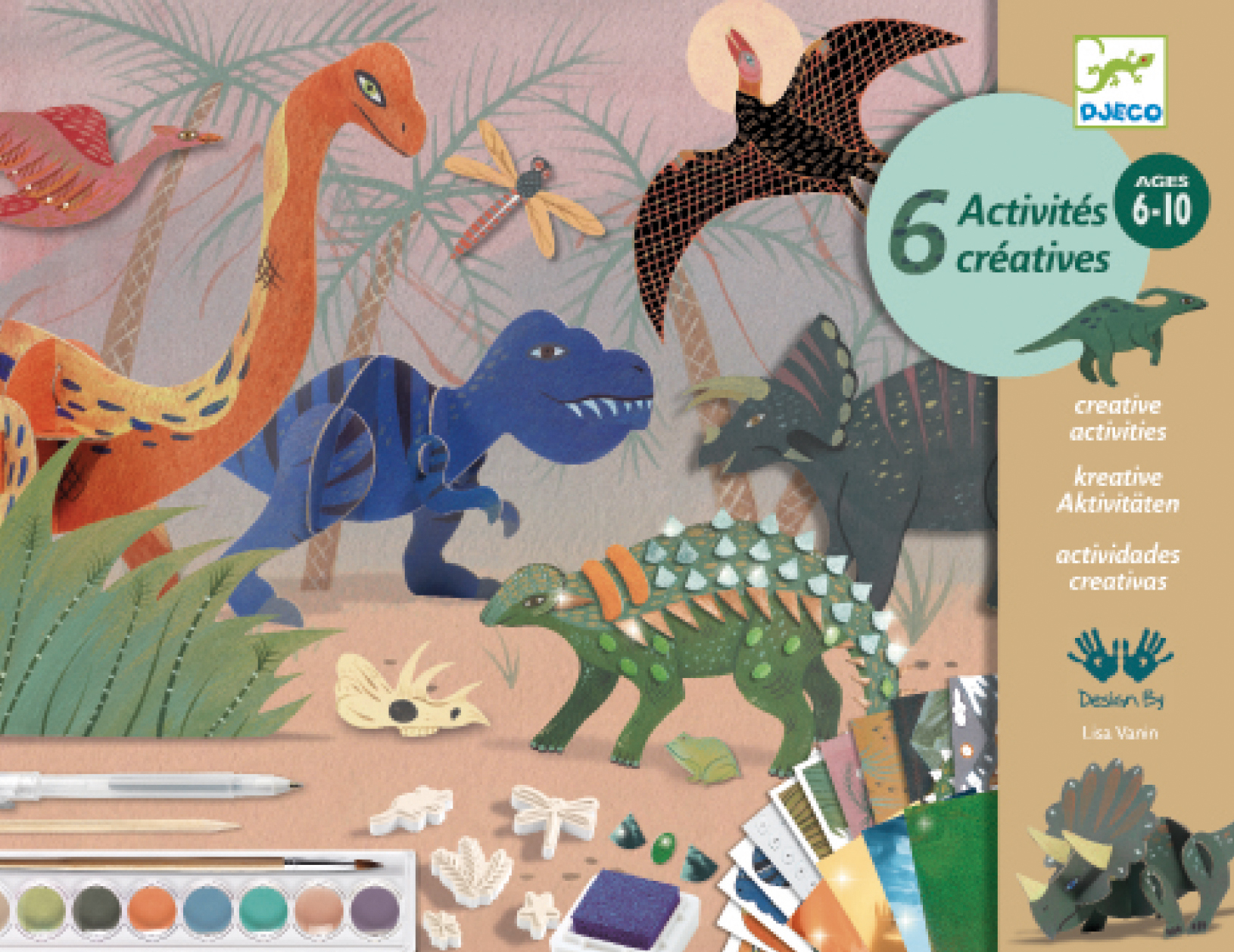 Djeco Welt der Dinosaurier Djeco