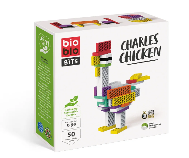 Figur „Charles Chicken“ Bioblo
