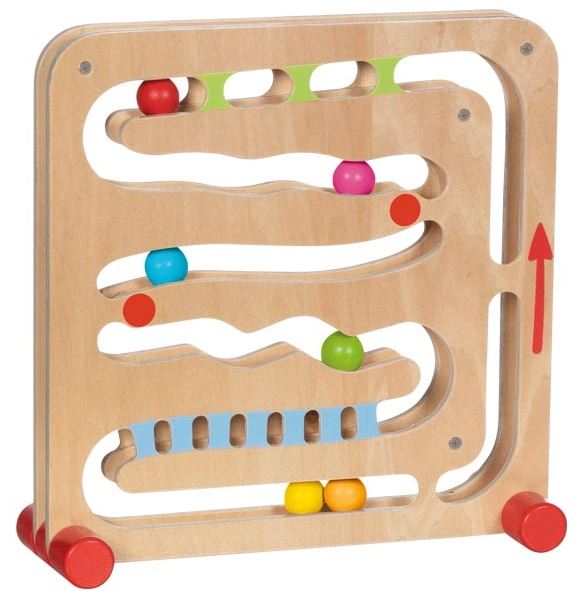 Kugelbahn mit Fingerfahr Goki