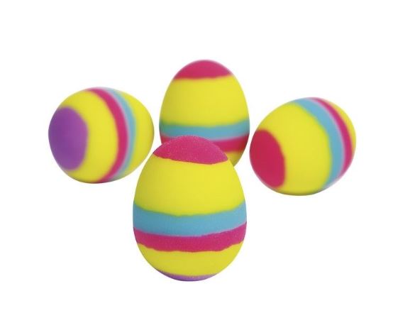 Flummy Ei  - 1 Stk. - sort. Goki