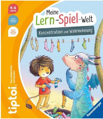 tiptoi® Meine Lern-Spiel-Welt: Konzentration und W Ravensburger