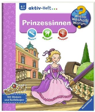 Wieso? Weshalb? Warum? aktiv-Heft: Prinzessinnen Ravensburger