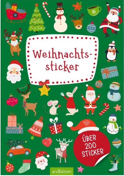 Weihnachtssticker Ars Edition
