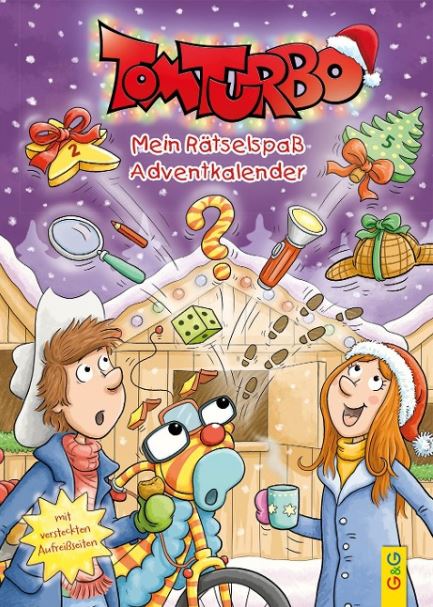 Tom Turbo Mein Rätselspaß Adventkalender G&G Verlag