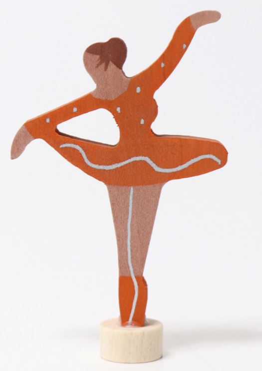 Steckfigur Ballerina Orangenblüte Grimms