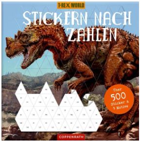 Stickern nach Zahlen - T-Rex World 2 Coppenrath Verlag