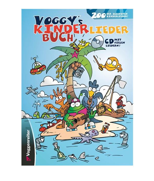 Voggy's Kinderliederbuch (mit CD) Voggenreiter
