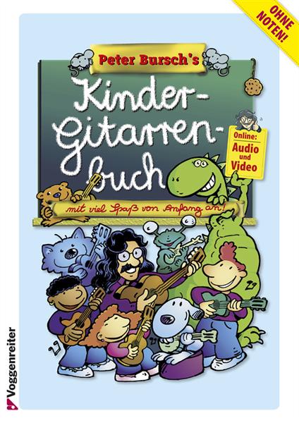 Kindergitarren Buch - Hier lernst du kinderleicht  Voggenreiter