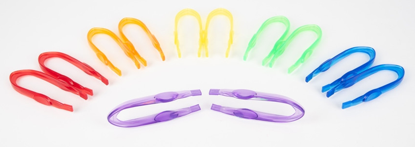 TRANSLUCENT COLOUR TWEEZERS