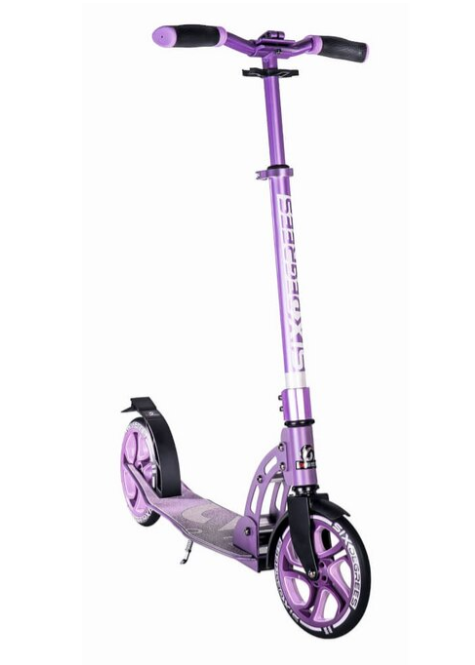 SIX DEGREES Aluminium Scooter 205 mm lila Globber