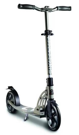 SIX DEGREES Aluminium Scooter 205 mm grau Globber