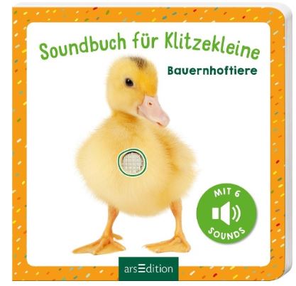 Soundbuch für Klitzekleine - Bauernhoftiere Ars Edition