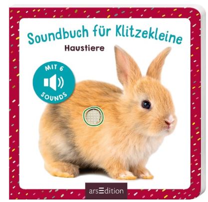 Soundbuch für Klitzekleine - Haustiere Ars Edition