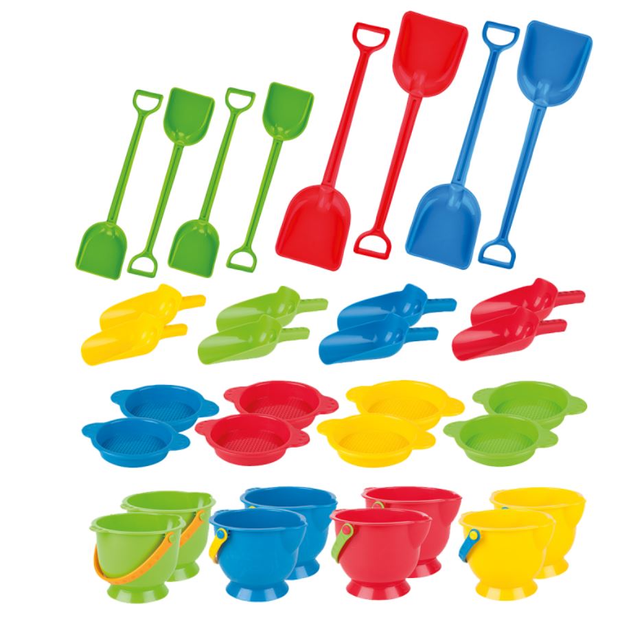 Sand Set "Stabil" - 32 Teile Beleduc