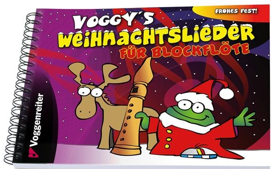Voggy's Weihnachtslieder für Blockflöte Voggenreiter