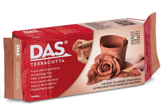 SALES: DAS Terracotta 500 g - Modelliermasse  Giotto