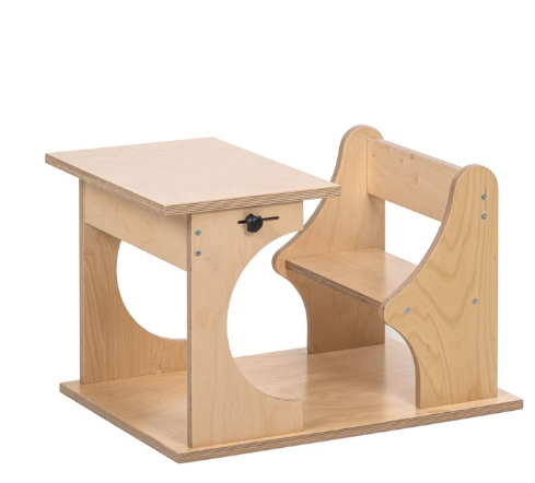 Tisch und Sitzbank educo