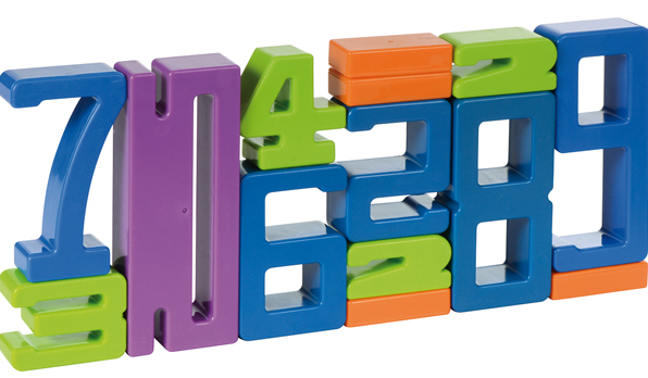 Zahlen-Bausteine 17er Set