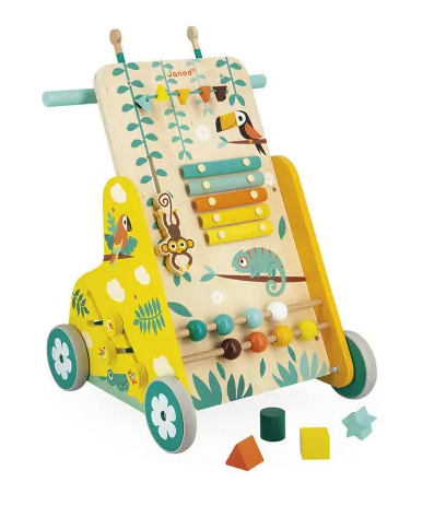 Tropik Multi-Aktivitäts Lernlaufwagen Janod