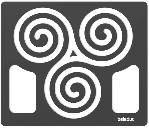 Spielboard "Mandala-Schnecken" Beleduc