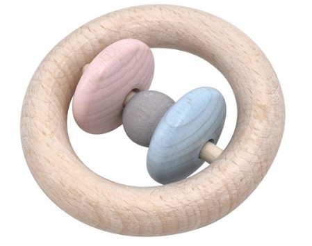 Klapper-Ring "Roti" (blau/rosa) Voggenreiter