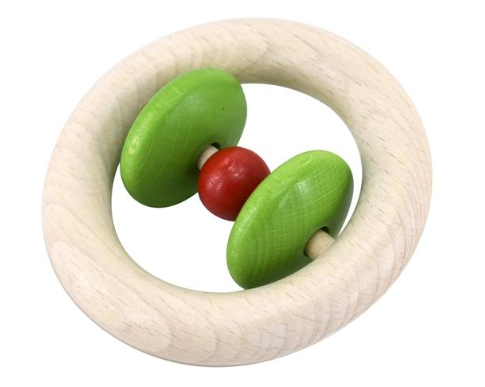 Klapper-Ring "Roti" (rot/grün) Voggenreiter